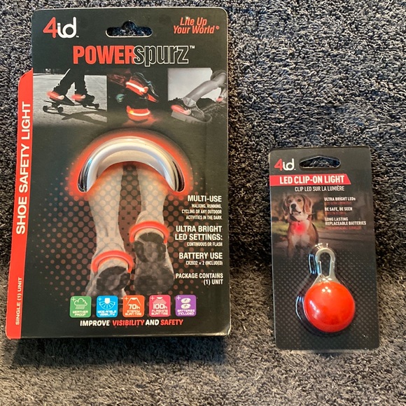 New 4ID Powerspurz & LED Clip On Light - Picture 1 of 5